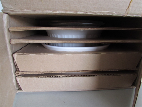 CORNINGWARE FRENCH WHITE BAKING DISHES