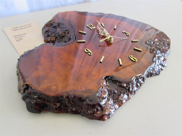 VINTAGE MYRTLEWOOD WALL CLOCK