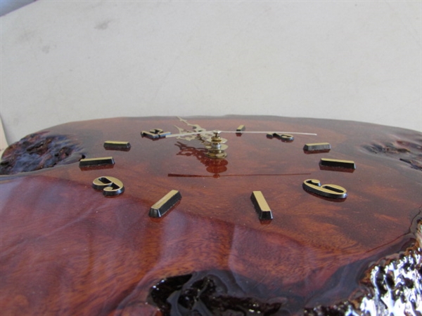 VINTAGE MYRTLEWOOD WALL CLOCK
