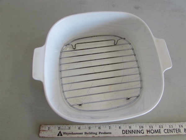 CORNING WARE CORNFLOWER BLUE BAKING & SERVING DISHES