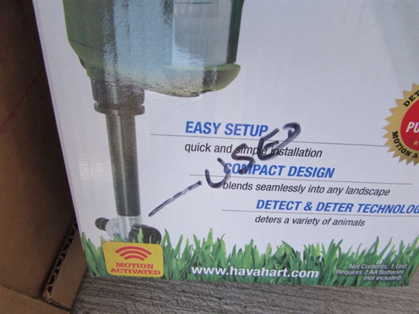 IRRIGATION LINES, TIMERS, CRITTER SPRINKLERS & MORE