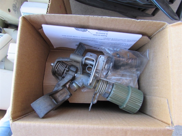 IRRIGATION LINES, TIMERS, CRITTER SPRINKLERS & MORE