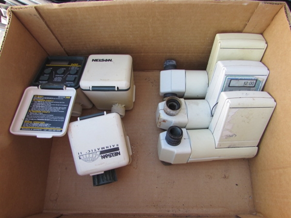 IRRIGATION LINES, TIMERS, CRITTER SPRINKLERS & MORE