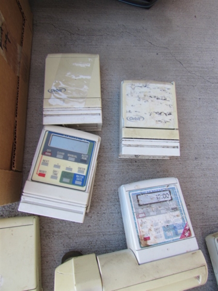 IRRIGATION LINES, TIMERS, CRITTER SPRINKLERS & MORE