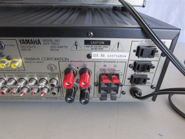 YAMAHA AM/FM STEREO TUNER & AMPLIFIER