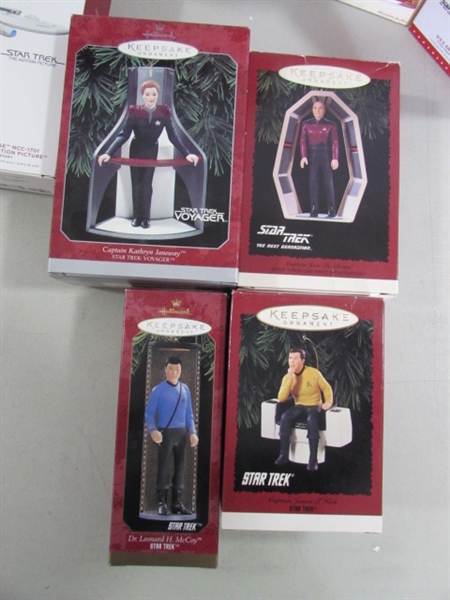 STAR TREK CHRISTMAS ORNAMENT COLLECTION