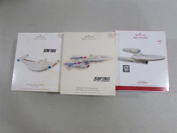 STAR TREK CHRISTMAS ORNAMENT COLLECTION