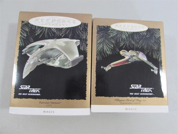STAR TREK CHRISTMAS ORNAMENT COLLECTION