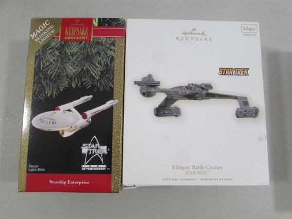 STAR TREK CHRISTMAS ORNAMENT COLLECTION