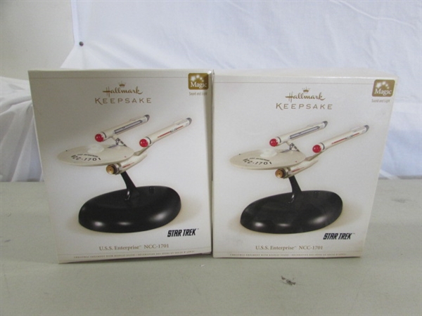 STAR TREK CHRISTMAS ORNAMENT COLLECTION