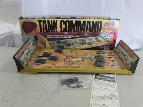 VINTAGE TANK COMMAND GAME