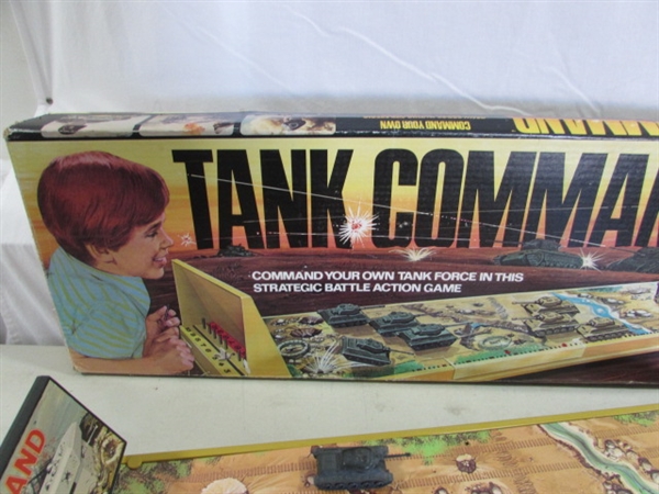 VINTAGE TANK COMMAND GAME