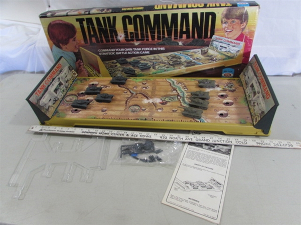 VINTAGE TANK COMMAND GAME