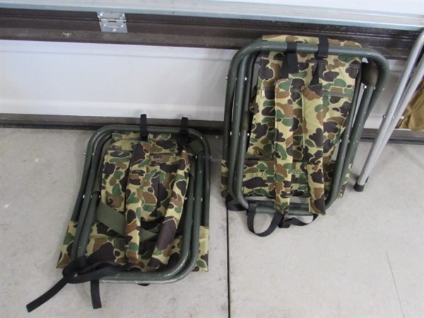 FOLDING HUNTING STOOLS