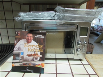 NEW EMERIL LAGASSE TOASTER OVEN W/ROTISSERIE