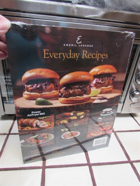 NEW EMERIL LAGASSE TOASTER OVEN W/ROTISSERIE