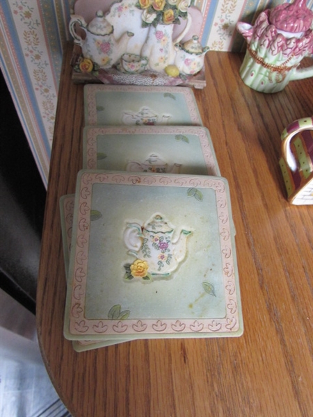 MINI TEAPOT COLLECTION & COASTERS