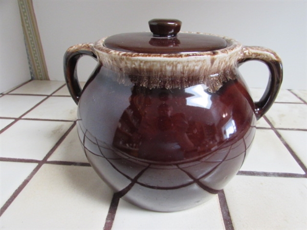 VINTAGE STONEWARE CROCK