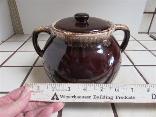 VINTAGE STONEWARE CROCK
