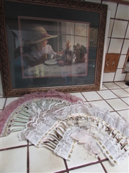 WISHING & WAITING FRAMED PRINT BY LAURIE SNOW HEIN