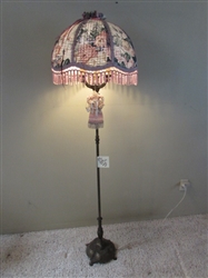 ANTIQUE VICTORIAN FLOOR LAMP