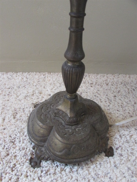 ANTIQUE VICTORIAN FLOOR LAMP