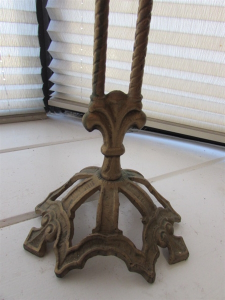 VICTORIAN SHOE PILLOW AND STOCKING, PORCELAIN PIG AND CANDLE HOLDER