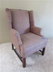 VINTAGE WINGBACK CHAIR