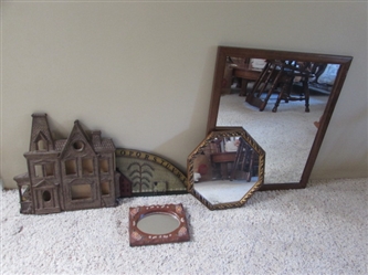 MIRRORS, PICTURE FRAME AND WALL ART