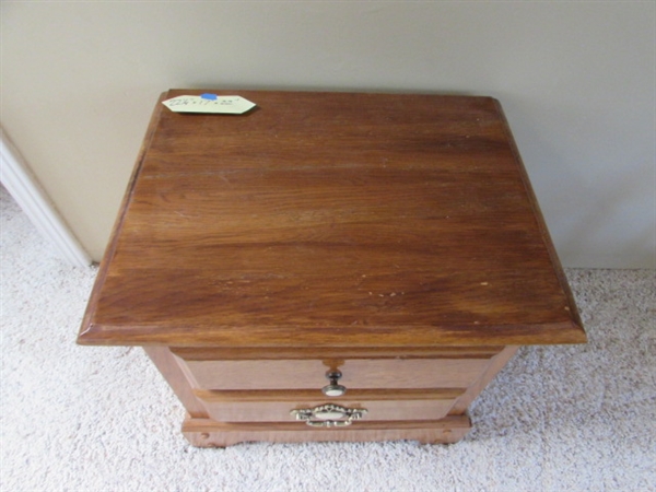 2 DRAWER NIGHT STAND