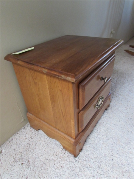 2 DRAWER NIGHT STAND
