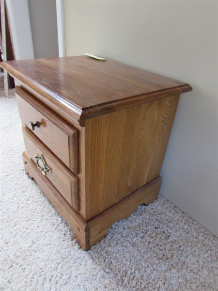 2 DRAWER NIGHT STAND