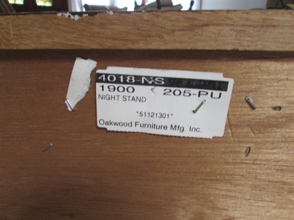 2 DRAWER NIGHT STAND