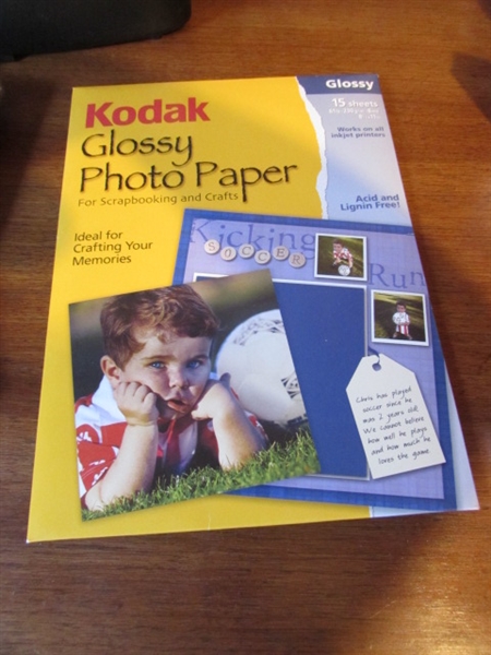 PAPER SHREDDER, CANON PRINTER AND SUPPLIES