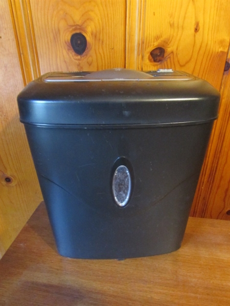 PAPER SHREDDER, CANON PRINTER AND SUPPLIES