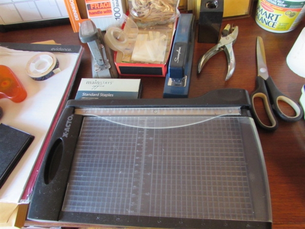 OFFICE SUPPLIES, CORK & DRY ERASE BOARDS