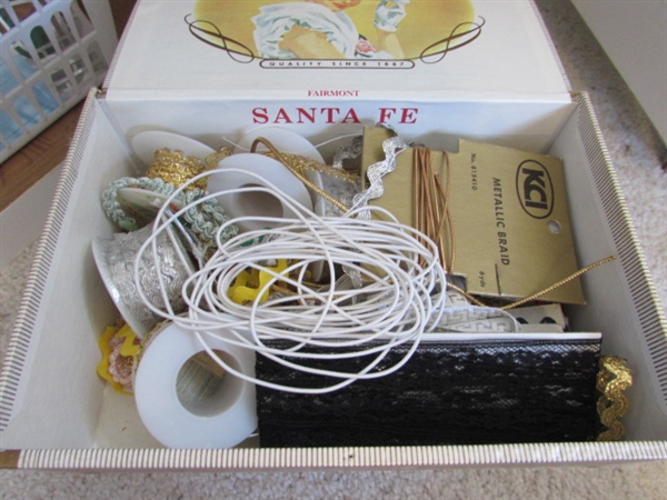 CRAFT SUPPLIES, MUSIC BUTTONS, BEADS AND MORE