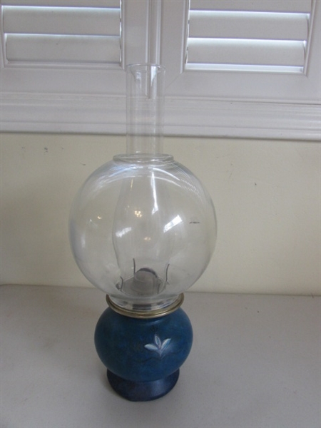 VARIETY OF OIL LAMPS AND SCONCES