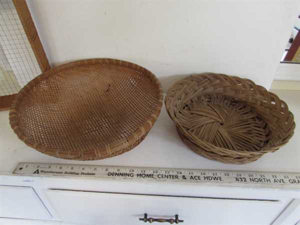 VARIETY OF BASKETS