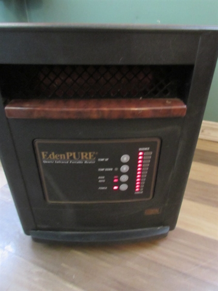EDENPURE PORTABLE HEATER & OIL-FILLED ELECTRIC RADIANT HEATER