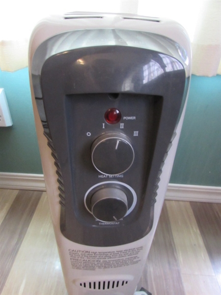 EDENPURE PORTABLE HEATER & OIL-FILLED ELECTRIC RADIANT HEATER