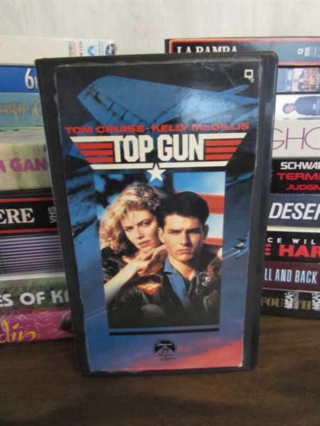 MAGNAVOX VHS/DVD PLAYER AND VHS COLLECTION