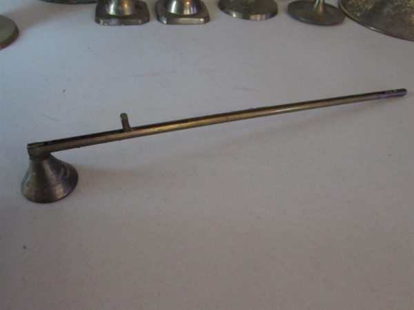 BRASS LAMP & CANDLESTICK COLLECTION