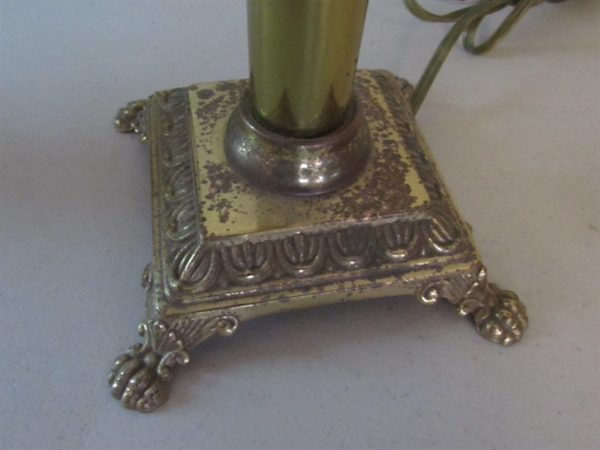 BRASS LAMP & CANDLESTICK COLLECTION