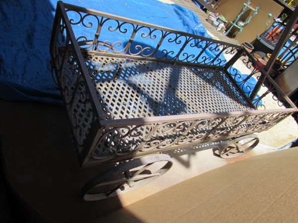 OUTDOOR METAL WAGON