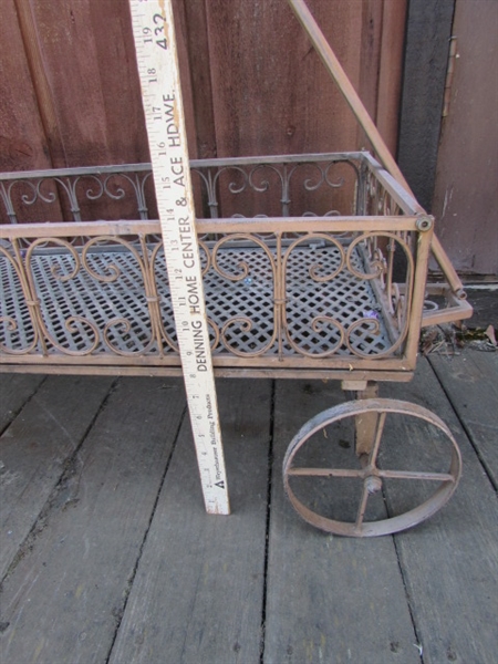 OUTDOOR METAL WAGON