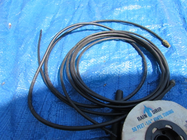 SPRINKLER SYSTEM PARTS, HOSES & HEADS
